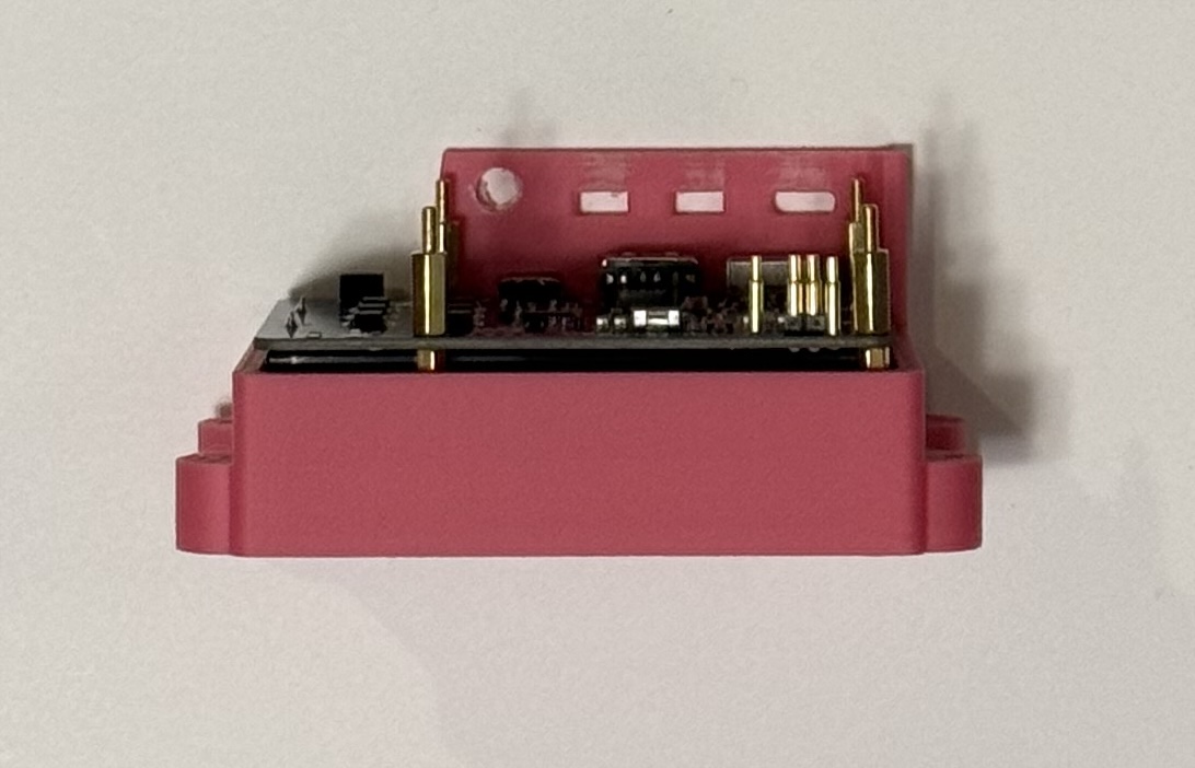 side view of UPS in printed base