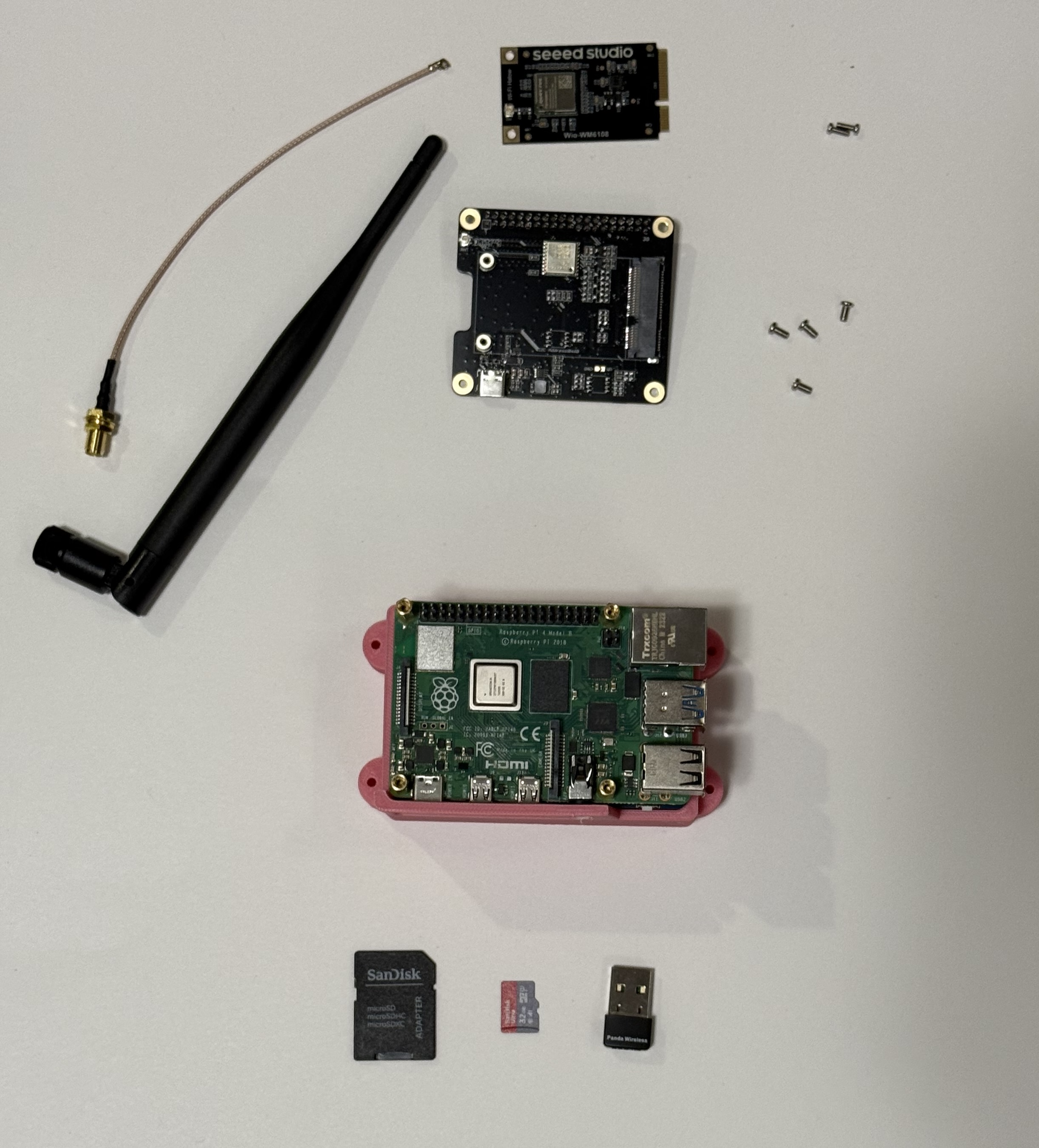 partially-assembled component array